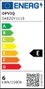 Opviq Bombilla LED COB Transparente E27 Duy 6W 650lm